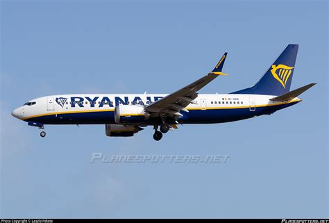 EI HGX Ryanair Boeing 737 8200 MAX Photo By Laszlo Fekete ID 1409600