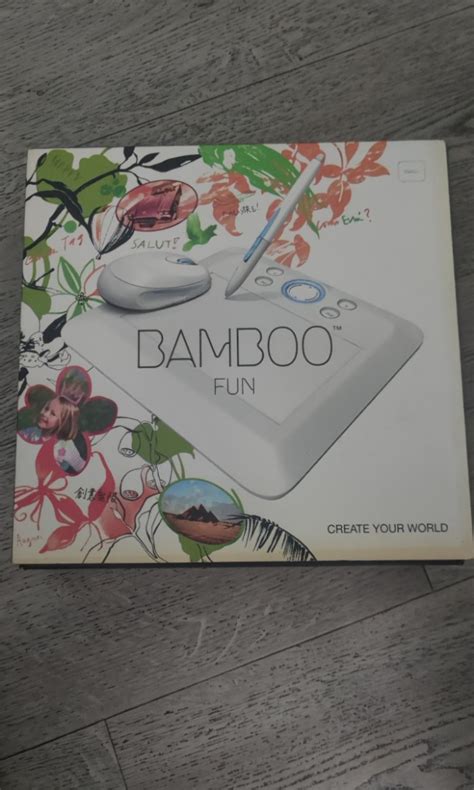 Bamboo drawing tablet, Computers & Tech, Parts & Accessories, Other ...