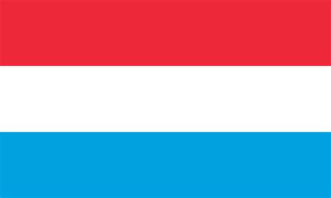 Luxembourg Flag Color Codes