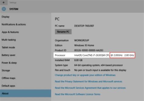 Processor Speed in Windows 10 | WindowsInstructed