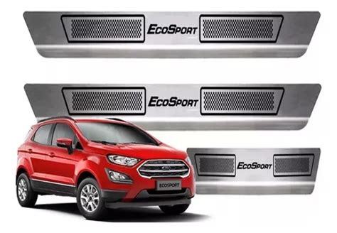 Jogo Soleira Porta Aço Inox Ford Ecosport 2019 2020 2021 Parcelamento