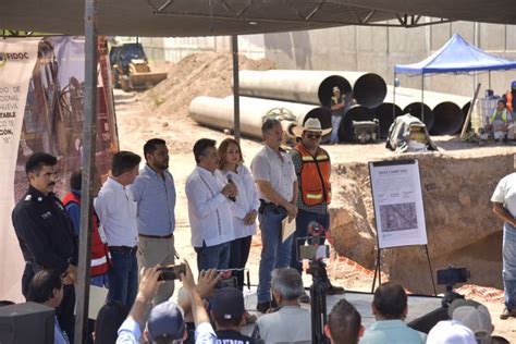 Inauguran Obra Para Incrementar Abasto De Agua Potable En El Sector