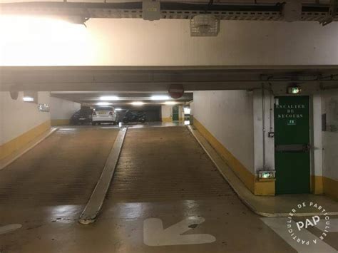 Vente Garage Parking M Paris E M