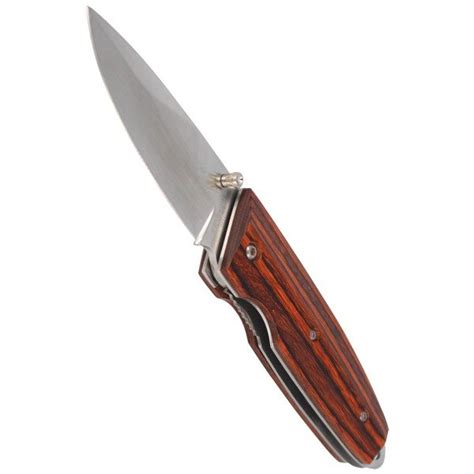 Herbertz Solingen Pakkawood Drop Point Knife Folder 82mm 209411