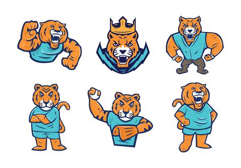 Tiger Mascot Free Vector Art - (1309 Free Downloads)