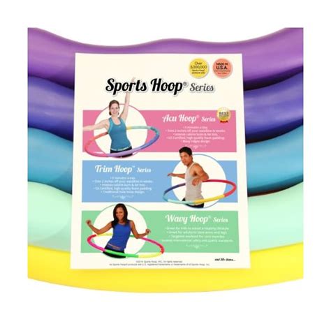 Sports Hoop Weighted Hula Hoop ACU Hoop 5L 4 9 Lb Large Weight Loss