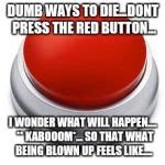 Big Red Button Meme Generator - Imgflip