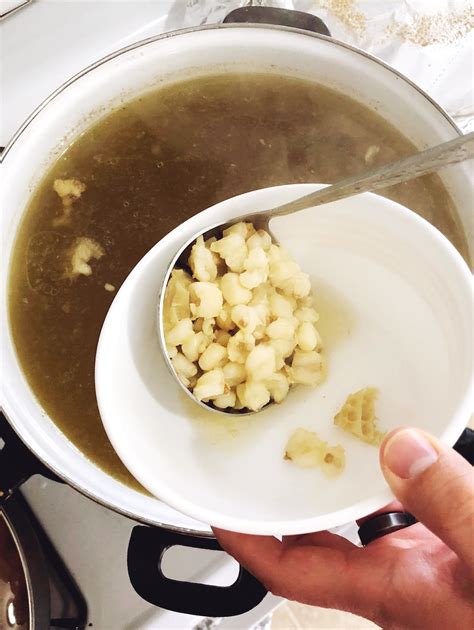 Easy white menudo soup recipe