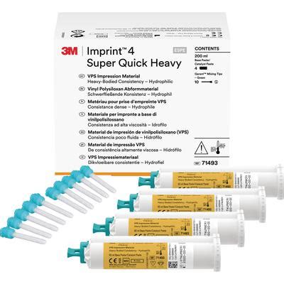 3M Imprint 4 VPS Impression Material Refill Super Quick Set Heavy