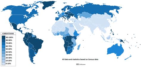 Map of Christianity