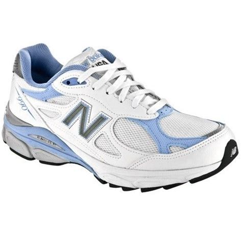 New Balance 990v3 Women S White Blue New Balance Womens Running Shoes New Balance 574