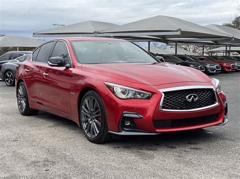 Used 2020 Infiniti Q50 Red Sport 400 Rwd For Sale With Photos Cargurus