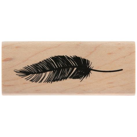 Feather Rubber Stamp Hobby Lobby 2244325