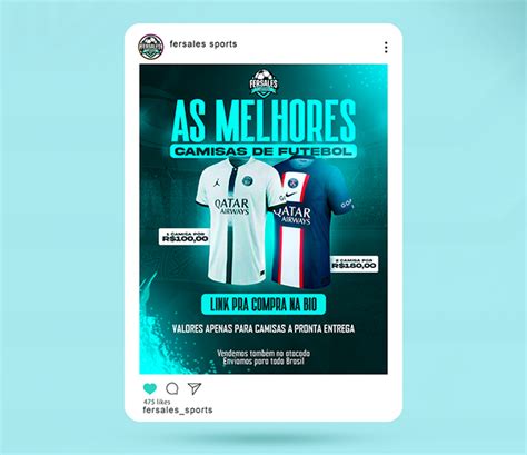 Camisas De Time Design Para Social Media Behance