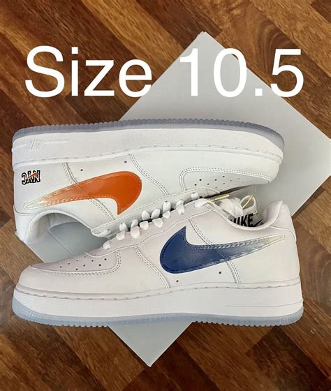 Kith Nike Air Force Low Knicks Home Away White Nyc Cz Mens