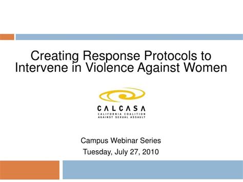 Ppt Creating Response Protocols To Intervene In Violence Against Women Powerpoint Presentation