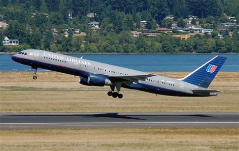 United N Ua Pdx United Air Lines Boeing Flickr