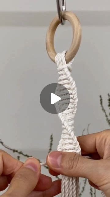 Macrame Creatives Art On Instagram Macrame Basic Knot Series