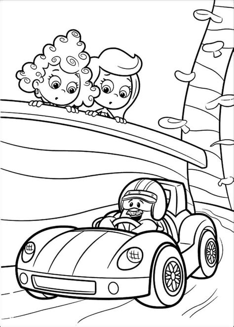 25 Free Printable Bubble Guppies Coloring Pages