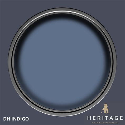 Dulux Heritage Matt Emulsion Paint DH Indigo 2 5L Homebase