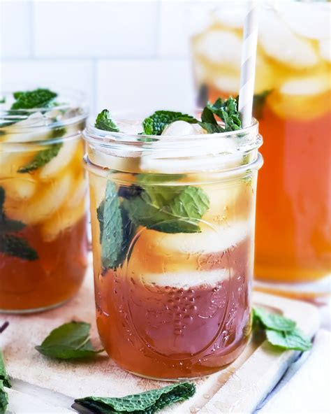 Simple Honey Mint Green Iced Tea Beautiful Eats Things