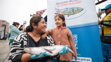 PRODUCE promocionó más de 5 toneladas de pescado fresco y conservas en