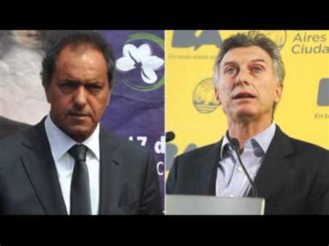 Balotaje Scioli Macri El M Vil A Jubilados Fabi N Medina Con