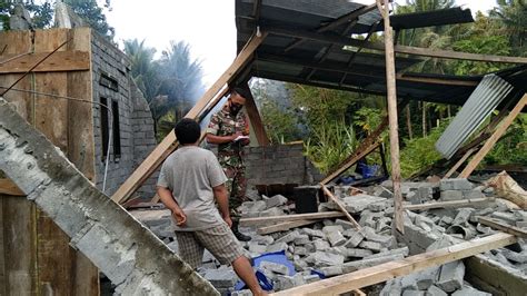 Gempa Galela Runtuhkan 137 Rumah Dan Dua Korban Luka Luka Poskomalut