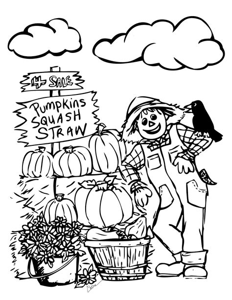 Free Printable Fall Coloring Pages for Kids - Best Coloring Pages For Kids