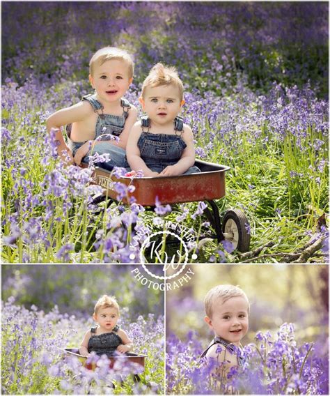 Location Photography: Portraits among the beautiful bluebells.