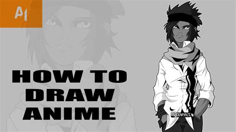 How To Draw Basic Anime In Adobe Illustrator LIKE A PRO YouTube