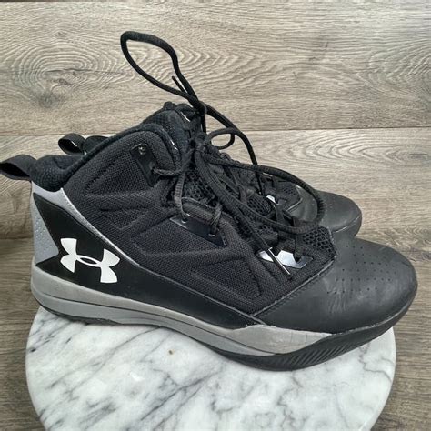 Under Armour Under Armour Basketball Shoes Mens 11 Black Gray Lace Up ...