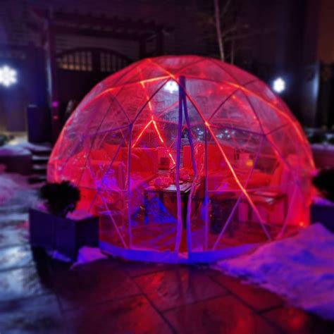 You can dine inside a cozy patio igloo in Toronto this November | Eat ...