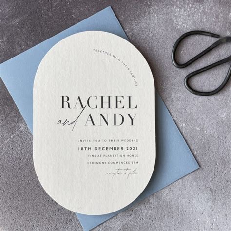 Jane Collection Arch Wedding Invitations Polka Dot Paper