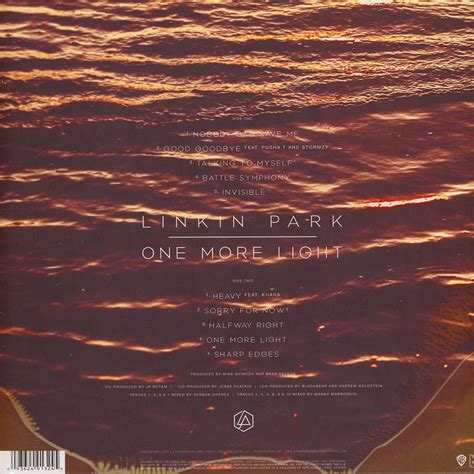 Linkin Park One More Light Vinyl Lp 2017 Eu Original Hhv