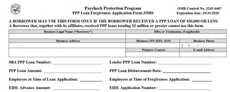 Simplified Forgiveness for PPP Loans of $50,000 or Less | Center for ...