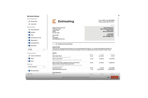 Procores Estimating Software Electrical Contractor Magazine