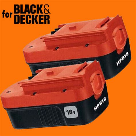 2 Pack 18v For Black And Decker Hpb18 18 Volt 48ah Battery Hpb18 Ope 244760 00 696122126577 Ebay