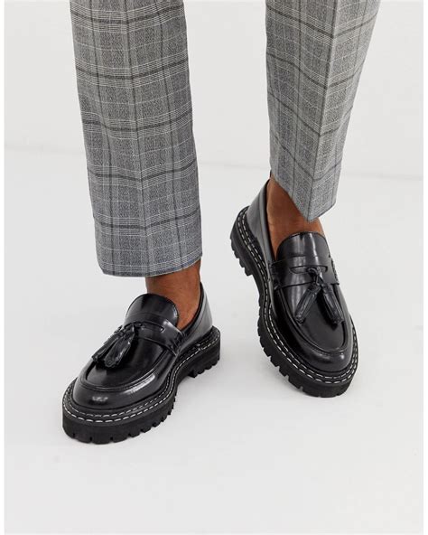 Asos Loafers In Black For Men Lyst