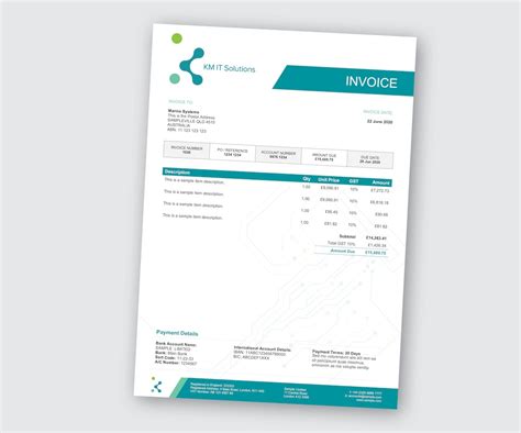 Xero Invoice Templates Template Porta Page Bank Home