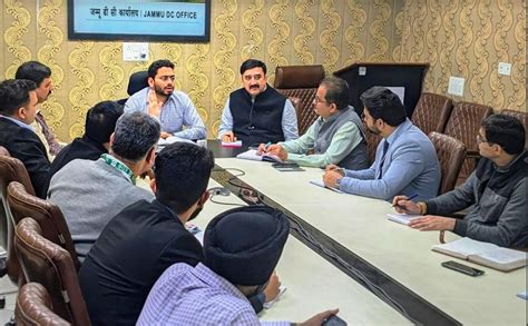 Deo Jammu Meets Bankers Ahead Of Lok Sabha Elections Mercury Times