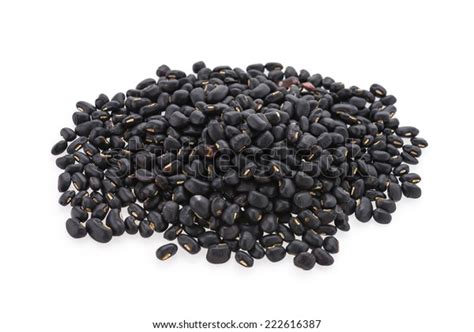 Black Beans Isolated On White Background库存照片222616387 Shutterstock