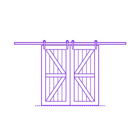 Surface Mounted Doors Dimensions Drawings Dimensions