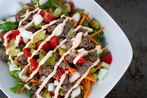 Big Mac Salad Bowl Low Carb And Delicious Mom Saves Money