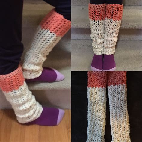 Ravelry Super Easy Leg Warmers Pattern By Diy From Home