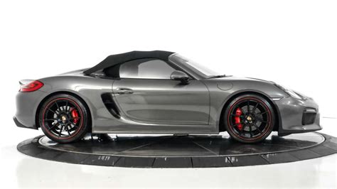 2016 Porsche Boxster Spyder For Sale At Auction Mecum Auctions