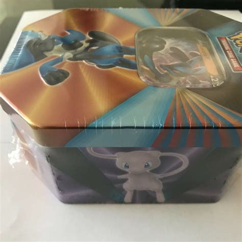 New Sealed 2021 Pokemon Lucario V Forces Tin