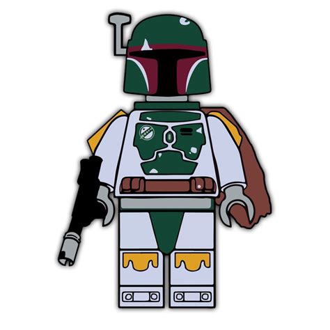 Lego Boba Fett - Etsy