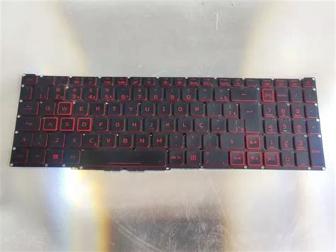 Teclado Para Notebook Acer Nitro An515 55 Flat De 28 Vias