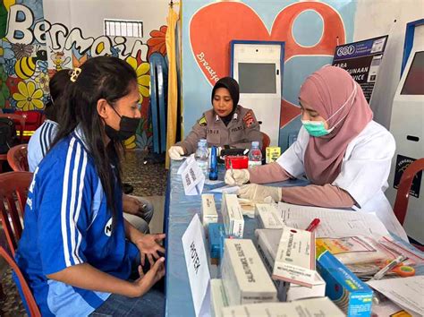 Sambangi Lpp Ambon Polwan Polda Maluku Bakti Kesehatan Malukuterkini